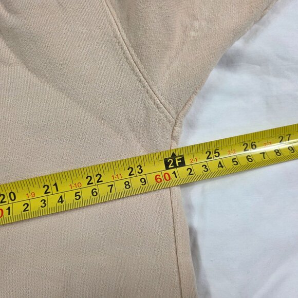 PacSun Free Soul Mens XL Beige Butterfly Graphic Hoodie Lightweight Casual Wear - Picture 6 of 8